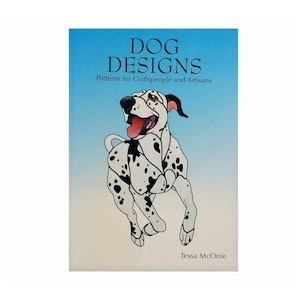 Dogs in Stained Glass. Pattern & Design Book. Glass Craft Projects with Beautiful Dogs. Lots of Color Photos