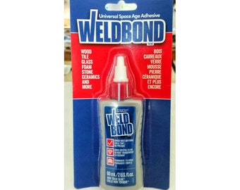 Clear Glue, Weldbond for Glass Mosaic, Art/craft Glue/adhesive for Glass on  Glass, Glass on Wood 