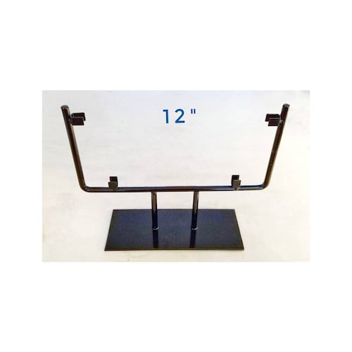 12 Round Glass Display Stand With Wave Design for Fused Etsy