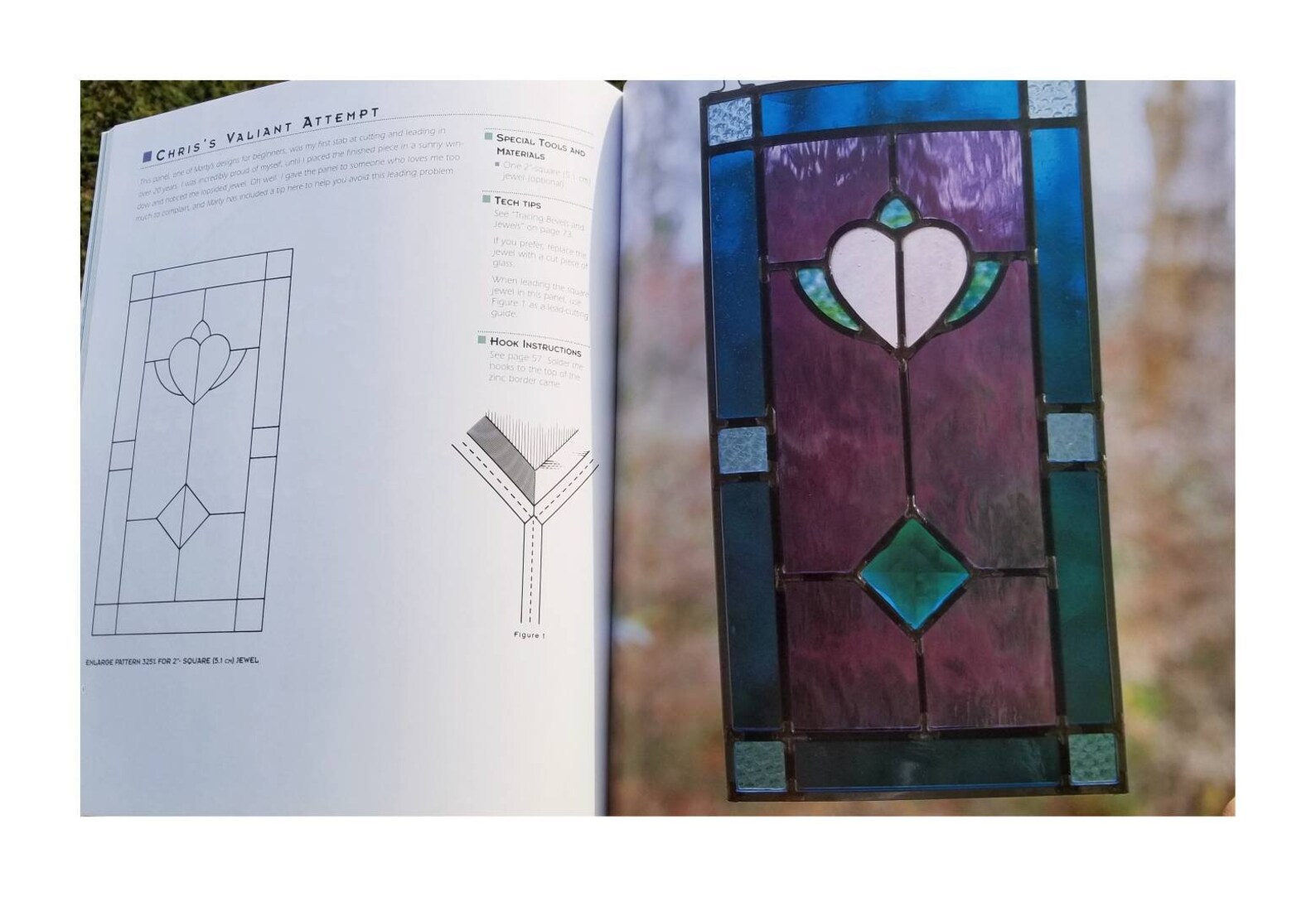 Stained Glass Basics Book Patterns & Projects Learn how to Etsy