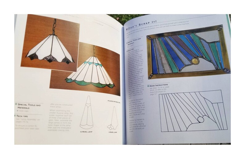 Stained Glass Basics Book Patterns & Projects. Learn How to Etsy
