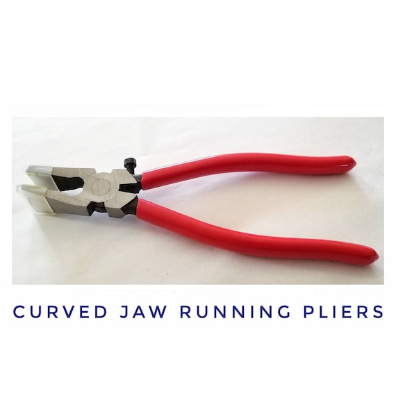 Stained Glass Running Plier Curved Jaw Forces Scoreline to - Etsy