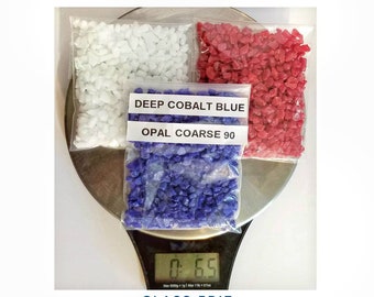 Egyptian Blue Opal Fine Frit 90 Coe 5 Oz 
