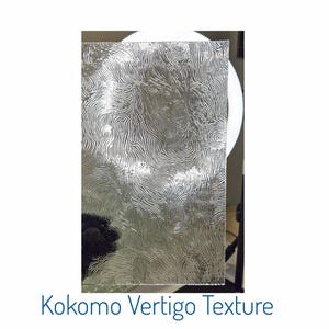 Clear Textured Stained Glass. 7 Sheets 8"× 12"+- Vertigo, Herringbone, Basketweave, Assortment. Architectual & Kokomo. Panels, Suncatchers.
