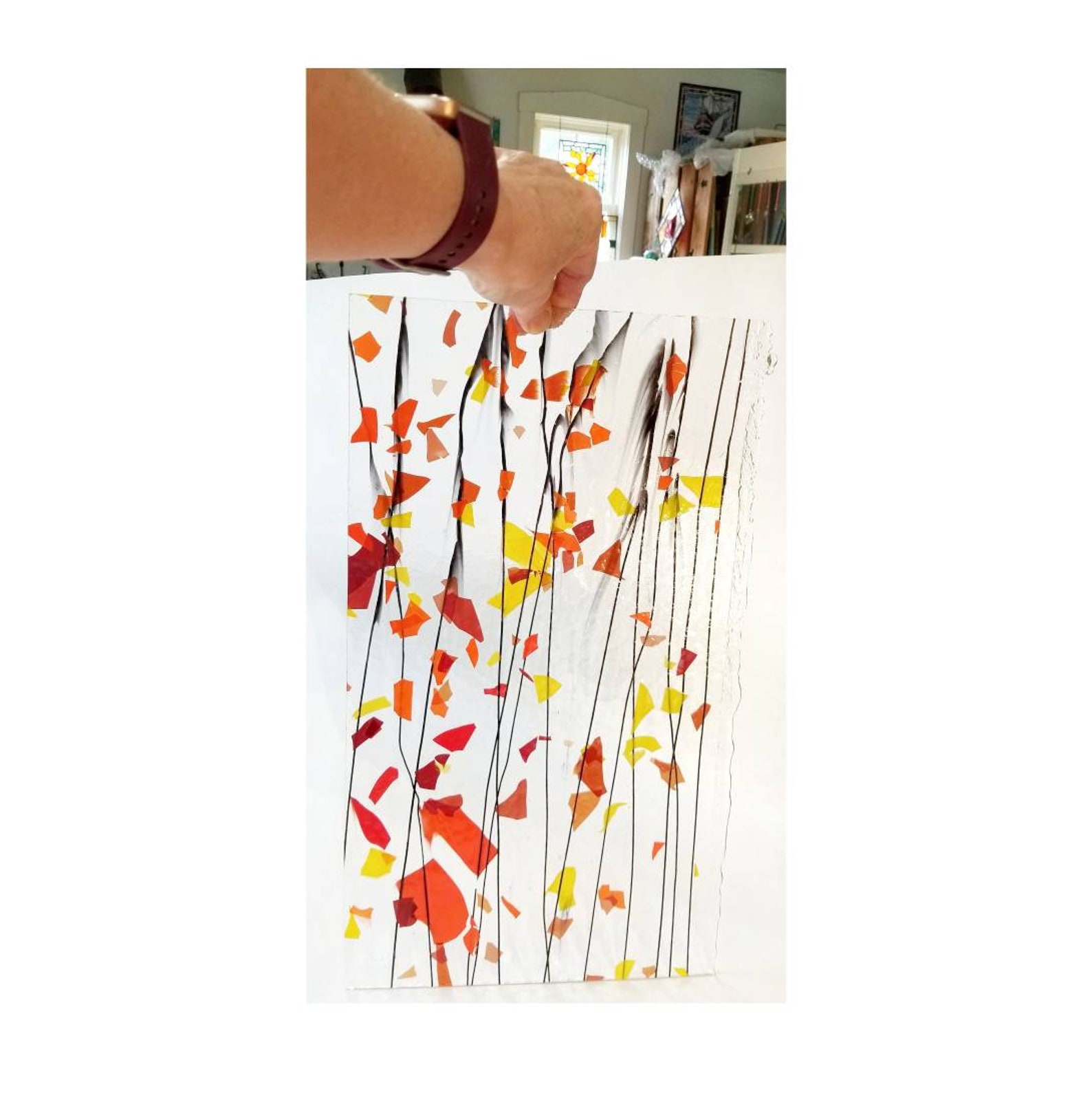 Fusible Stained Glass Sheets. Opalescent Opaque & Fractures Etsy