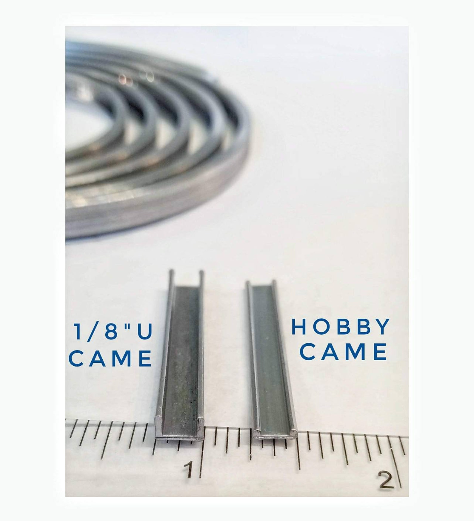 Stained Glass 1/8 U Channel Came. Edging for Small Etsy