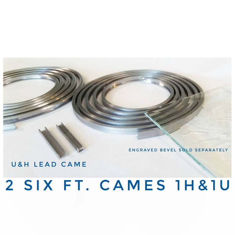 Stained Glass Came H & U Channels. for Small Panels Large Etsy