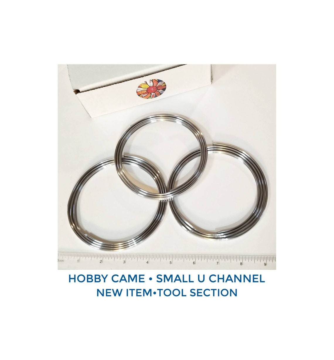 Hobby Came Small U Channel lead came for edging suncatchers Etsy