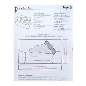 Stained Glass Boxes Pattern Book. New Updated Edition. 3D Art Glass ...