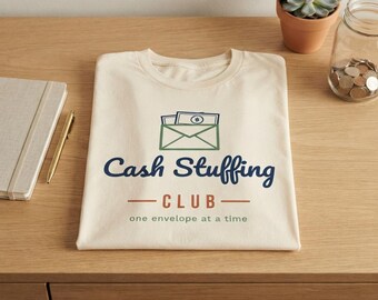 Camiseta del Club de Ahorro de Dinero, Camiseta Divertida sobre Presupuesto, Regalo para Ahorrar Dinero, Camiseta de Finanzas Personales, Algodón Cómodo Unisex