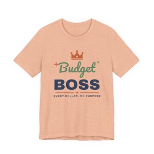 Budget Boss Shirt, Funny Budget T-Shirt, Money Saving Gift, Personal Finance Tee, Unisex Comfort Cotton image 10