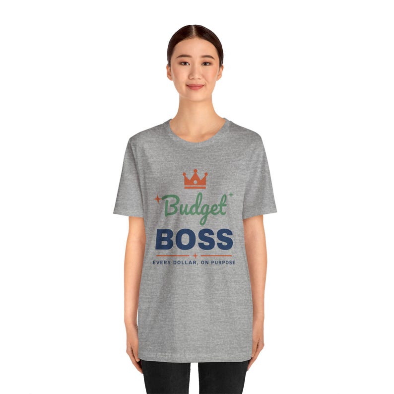 Budget Boss Shirt, Funny Budget T-Shirt, Money Saving Gift, Personal Finance Tee, Unisex Comfort Cotton image 17