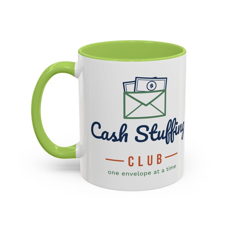 Cash Stuffing Club Mug, Funny Budget Coffee Mug, Money Saving Gift, Personal Finance Gift, 11oz Ceramic Mug image 14