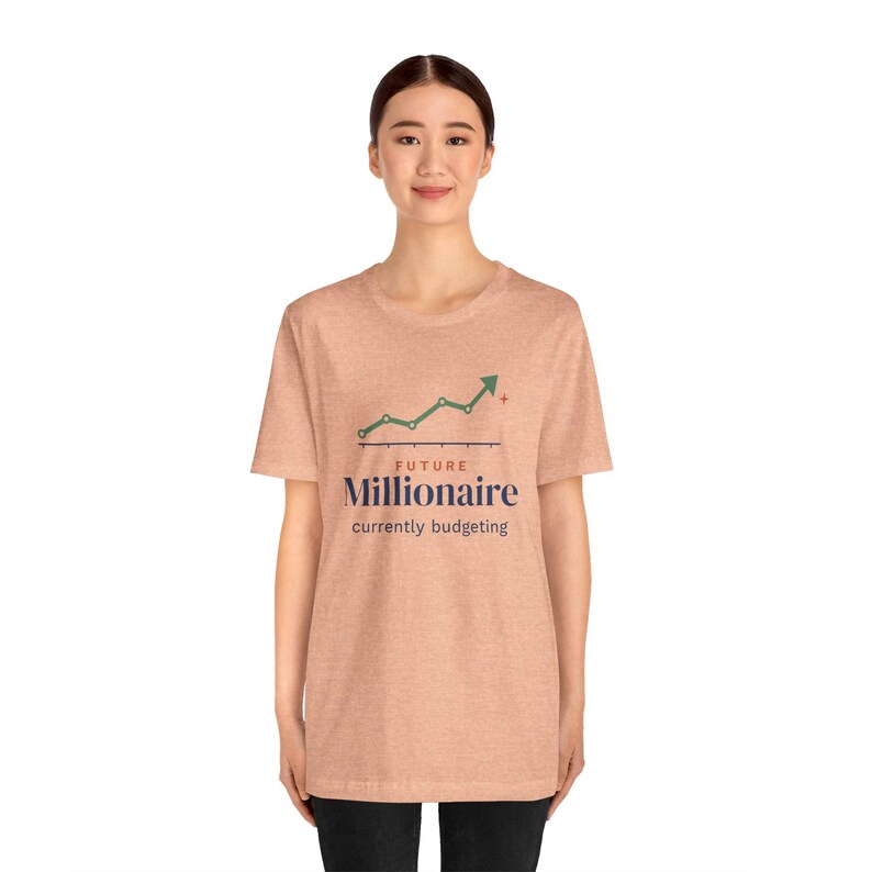 Future Millionaire Currently Budgeting Shirt, Funny Budget T-Shirt, Money Saving Gift, Personal Finance Tee, Unisex Comfort Cotton image 11