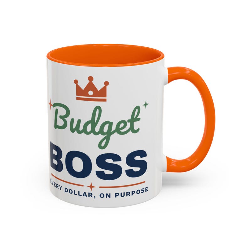 Budget Boss Mug, Funny Budget Coffee Mug, Money Saving Gift, Personal Finance Gift, 11oz Ceramic Mug image 10