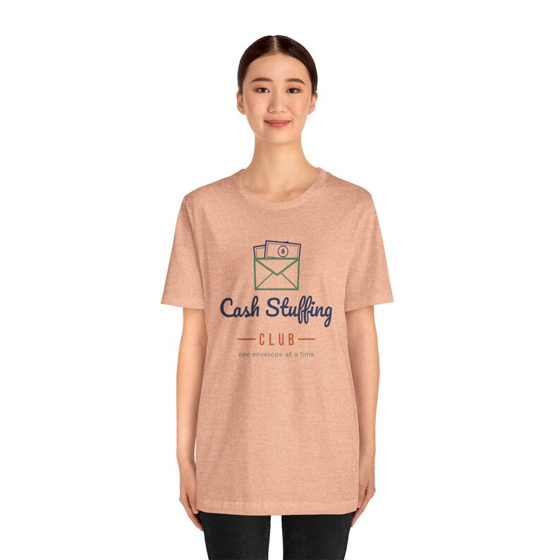 Cash Stuffing Club Shirt, Funny Budget T-Shirt, Money Saving Gift, Personal Finance Tee, Unisex Comfort Cotton image 12