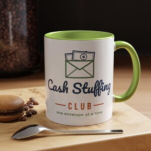 Cash Stuffing Club Mug, Funny Budget Coffee Mug, Money Saving Gift, Personal Finance Gift, 11oz Ceramic Mug image 15