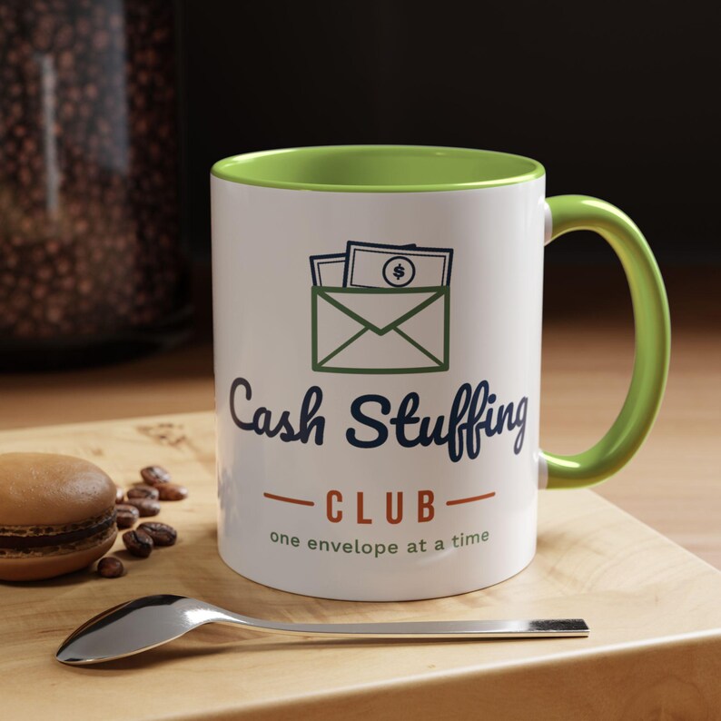 Cash Stuffing Club Mug, Funny Budget Coffee Mug, Money Saving Gift, Personal Finance Gift, 11oz Ceramic Mug image 15