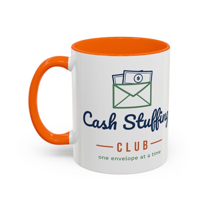 Cash Stuffing Club Mug, Funny Budget Coffee Mug, Money Saving Gift, Personal Finance Gift, 11oz Ceramic Mug image 11