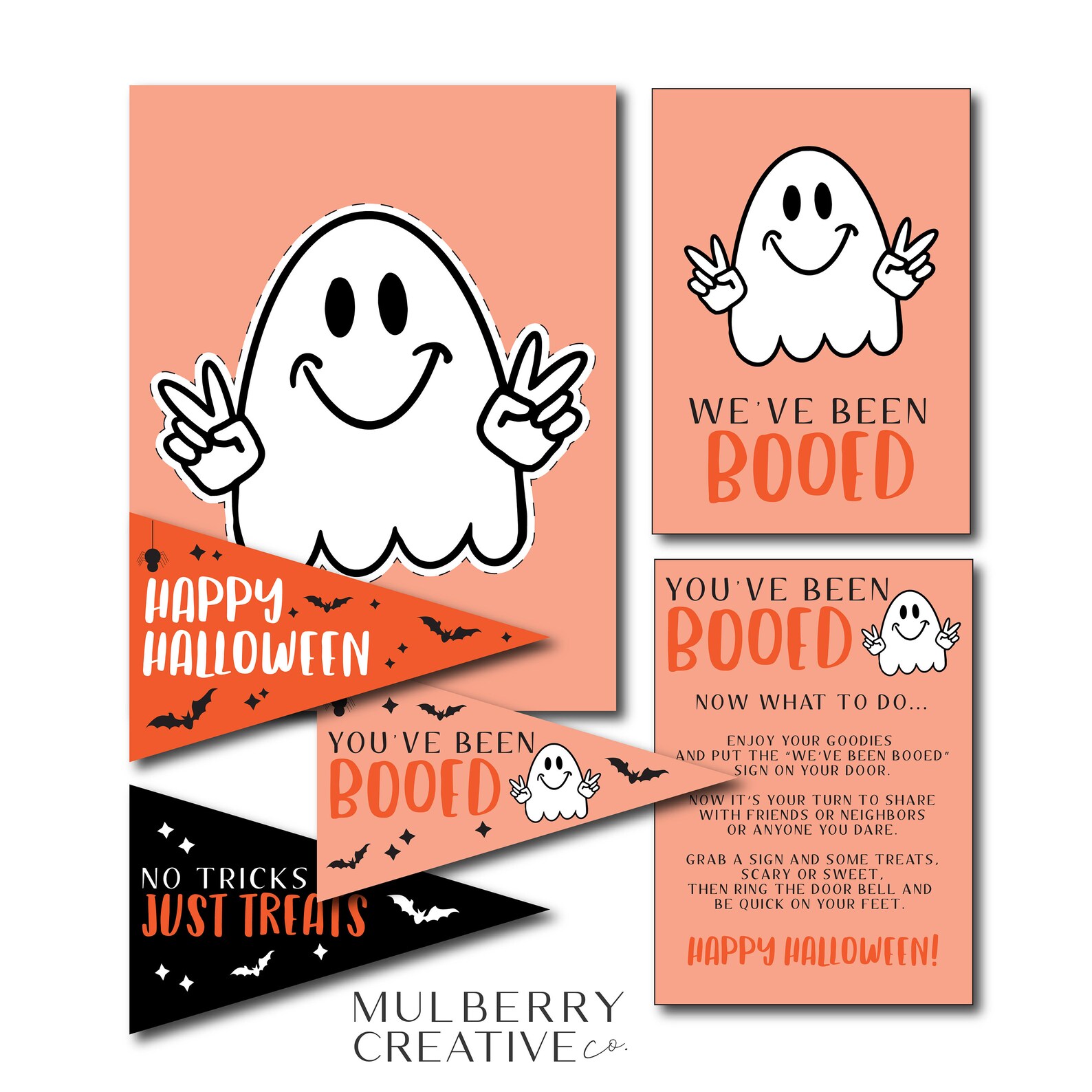 You've Been Booed Printable, We've Been Booed Printable, Halloween Boo ...