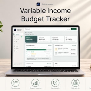 Budget Planner for Irregular Income, Offline Tracker with Sinking Funds