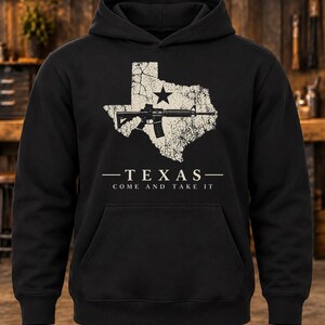 Sudadera con capucha Texas Come and Take It – Jersey Lone Star