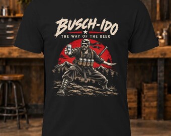 Busch-Ido T-Shirt – The Way of the Beer Men's Samurai Shirt
