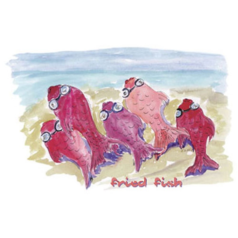 Fried Fish New Lightweight Tote Bag Shop Gifts Beach