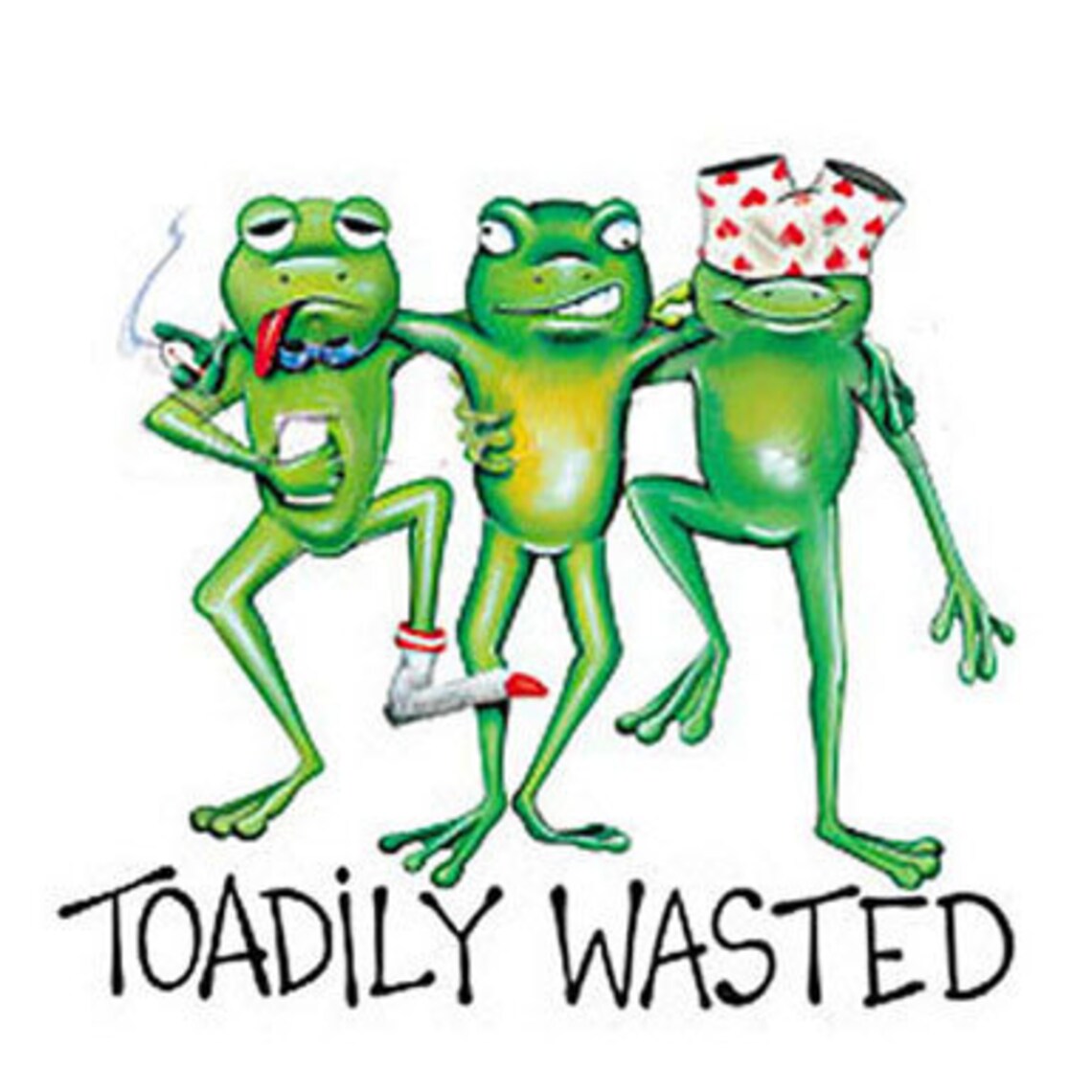 Toadily Wasted Frog Guys T Shirt S M L XL 2X 3X 4X 5X Etsy