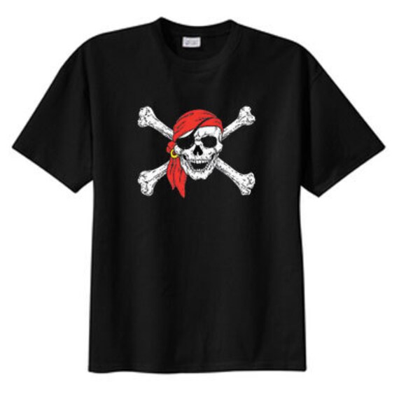 skull and crossbone t shirt