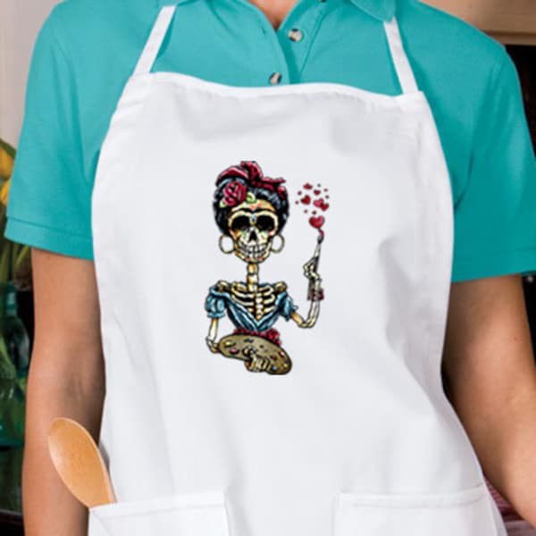 Catrina Painting Skull NEW Unisex Apron Gifts Events Day of the Dead Free Ship USA