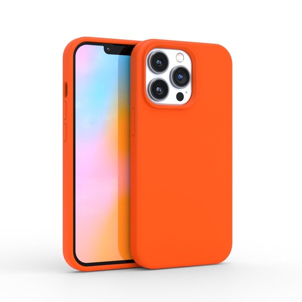 Neon Orange iPhone Case - iPhone 15 Pro Max Case, iPhone 14, iPhone 14 Plus, iPhone 14 Pro, iPhone 14 Pro Max Case / Protective Neon Orange