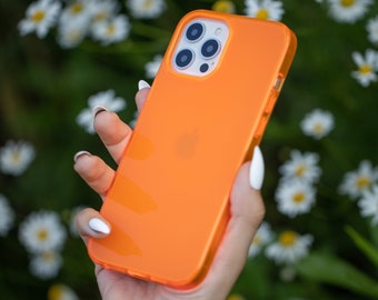 BRIGHT! Orange iPhone Case for iPhone 14 Case, iPhone 13 Case