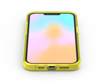 Neon Yellow iPhone Case BRIGHT! for iPhone 14, 14 Plus, 14 Pro, 14