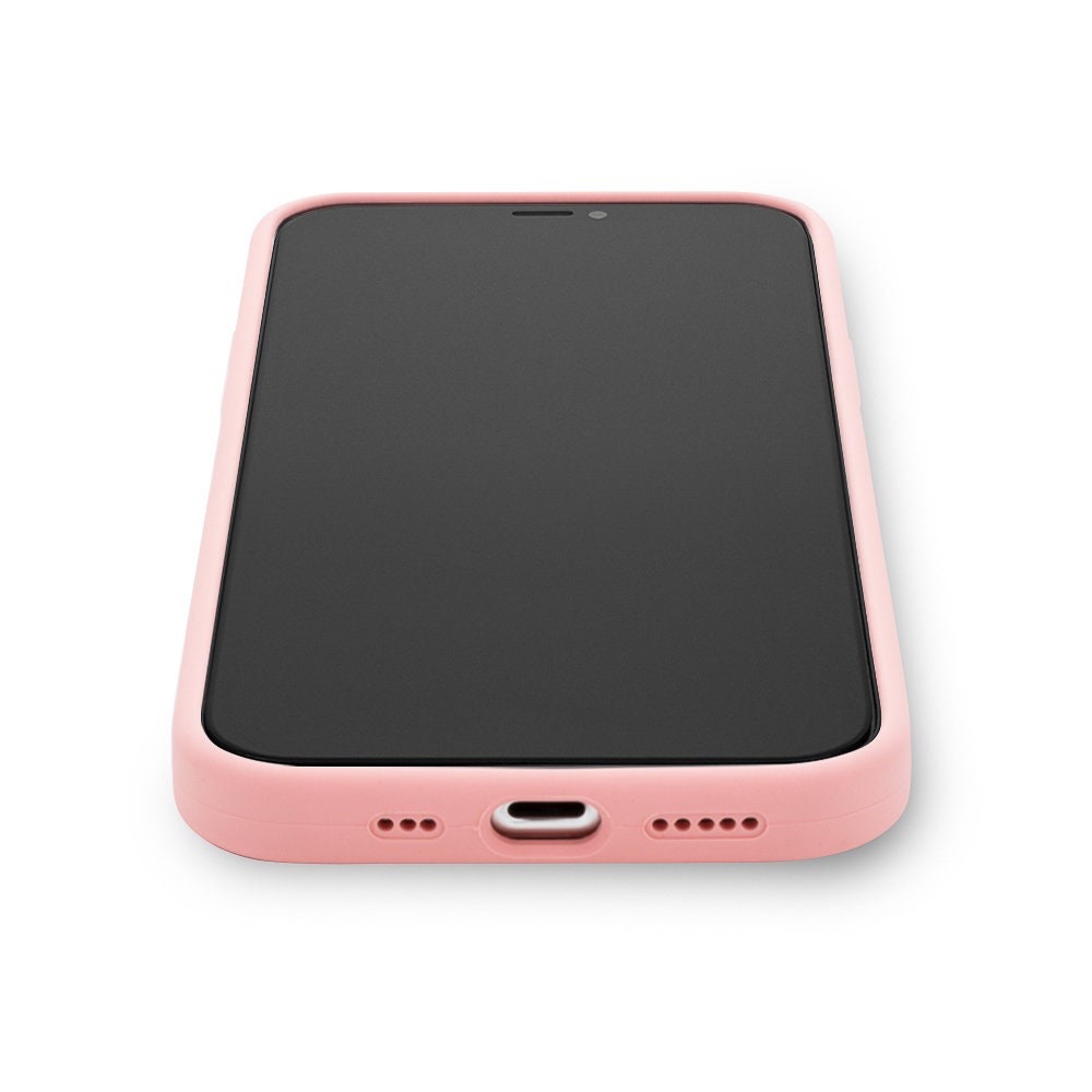 Felony Case - iPhone 13 and iPhone 14 Case - Stylish Neon Pink Silicone Phone Cover - Wireless Charging Compatible, 360 Shockproof Protective Cases