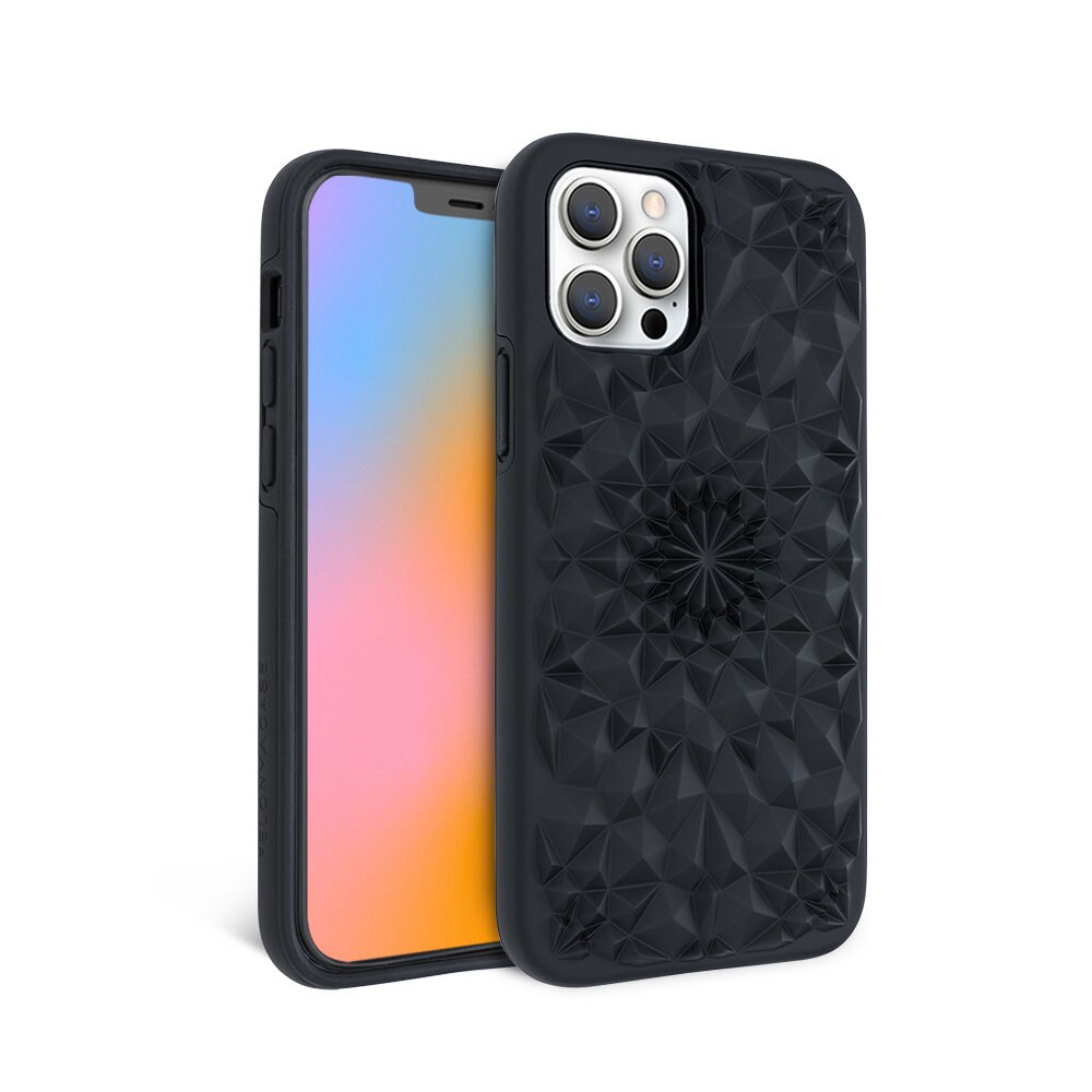 Kaleidoskop-Eule Hülle Für IPhone 14 Pro – Süß & Schützend