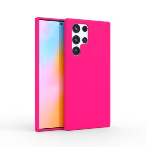 Neon Pink Case for Galaxy S22 BRIGHT! Case for Samsung Galaxy S22