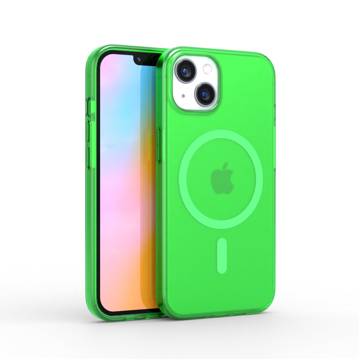 Neon Green Magsafe iPhone Case BRIGHT! iPhone 15 iPhone 14, iPhone