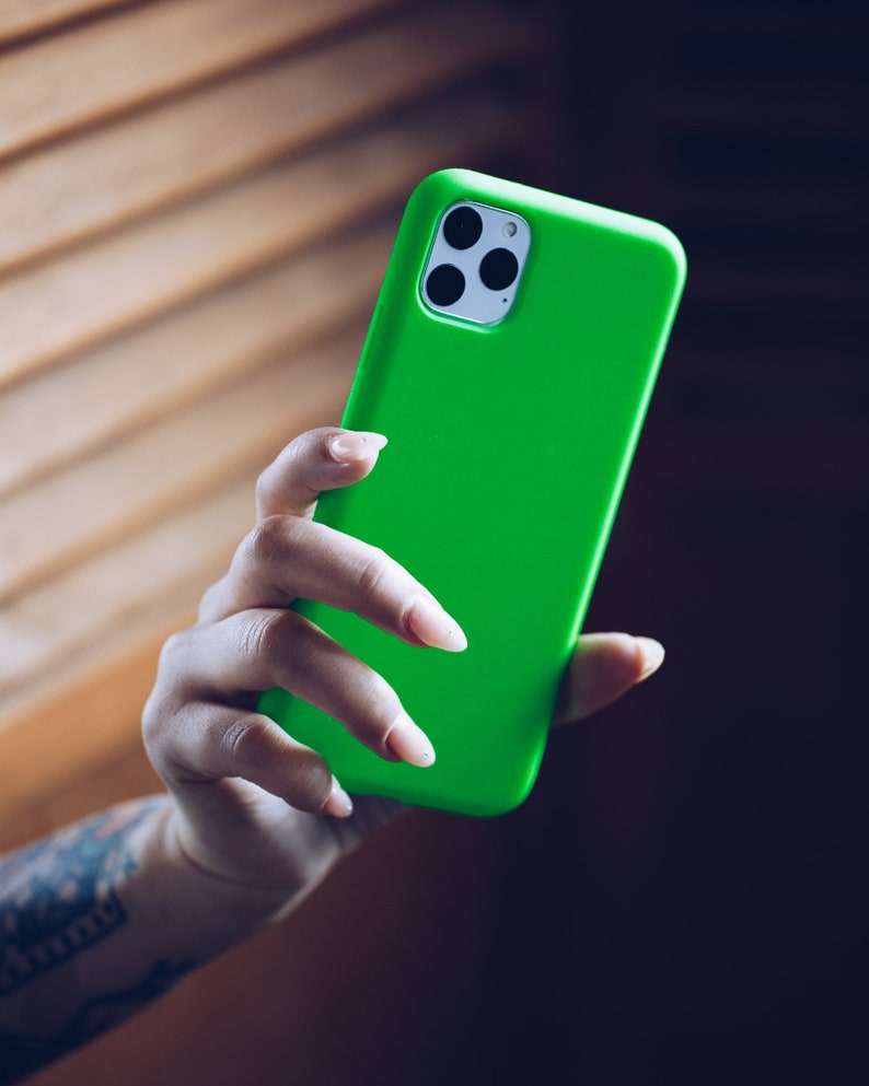 Neon Green Iphone Case for Iphone 13 13 Pro Max Case Iphone Etsy