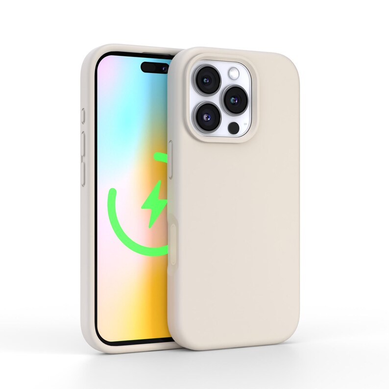 NEW! Neutral Magsafe iPhone 16 Pro and 16 Pro Max Cases – Soft Silicone ...