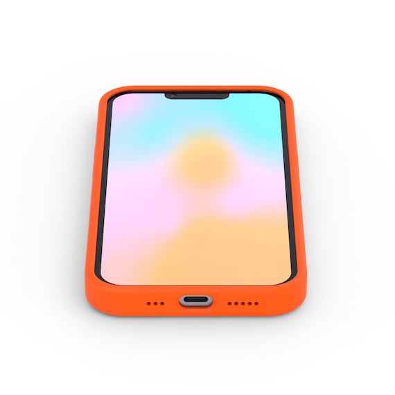 Neon Orange iPhone Case - iPhone 13 Case, 13 Pro Max Case, iPhone 12 Case,  11 Pro Max Case, X/XS, XR, XS Max Case // Neon Orange iPhone Case - Etsy