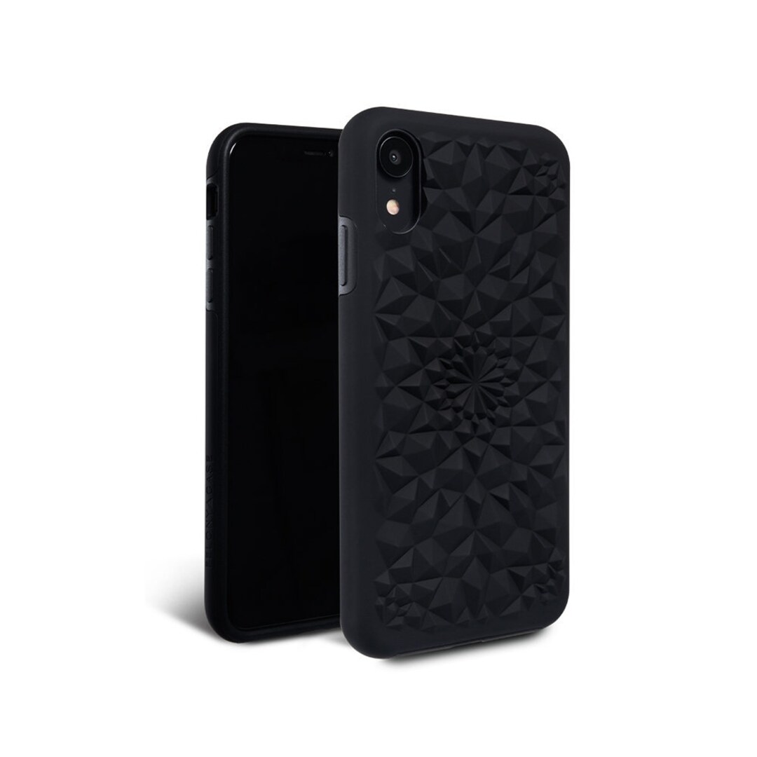 IPhone XR Case // Matte Black iPhone XR Kaleidoscope Case Protective iPhone XR Case by Felony