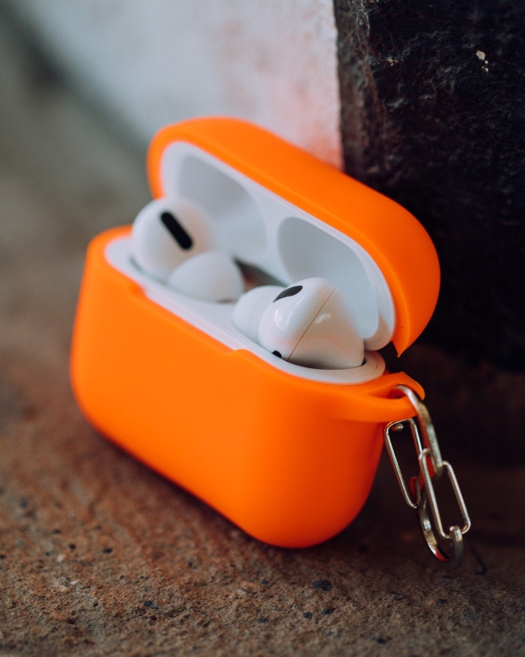 Bright Neon Orange Airpods Pro & 2/1 Case Shockproof 360º - Etsy