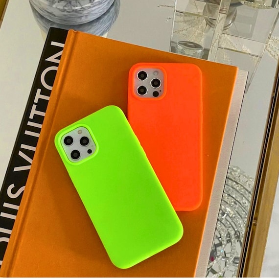 Neon Green iPhone Case for iPhone 13, 13 Pro Max Case, iPhone 12, iPhone 12  Pro, iPhone 12 Pro Max Case / Silicone Neon Green iPhone Case 