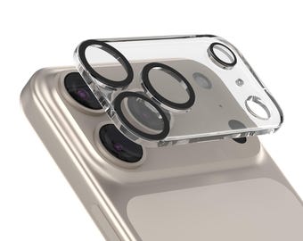 iPhone 17 Pro Camera Protector - Tempered Glass Camera and Screen Protection for iPhone 17 Pro Max, iPhone 17 Pro, iPhone Air, and iPhone 17