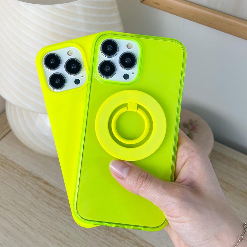 Neon Pink Green Orange Yellow Purple Blue Protective iPhone cases for iPhone 16, iPhone 16 Plus, iPhone 16 Pro, iPhone 16 Pro Max, iPhone 15, iPhone 15 Plus, iPhone 15 Pro, iPhone 15 Pro Max iPhone 14 Pro Max iPhone 13 Pro Max, iPhone 12 Pro Max