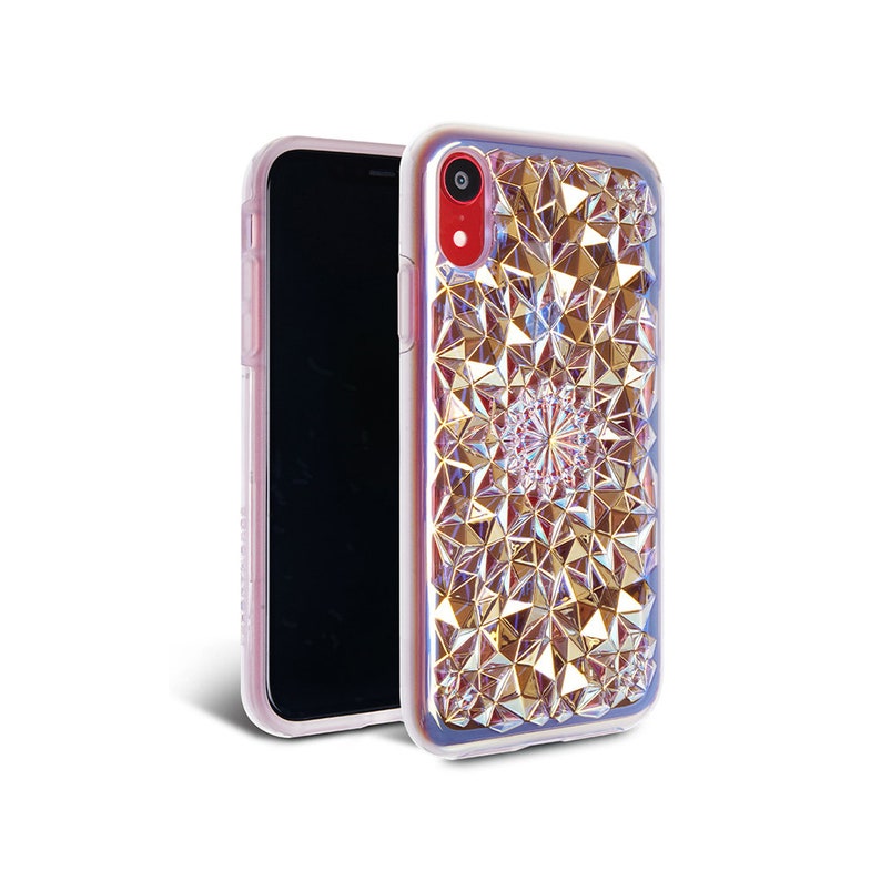 Iphone XR Case // Clear Cosmic Holographic Iphone XR Etsy