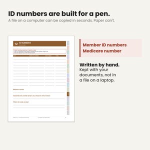 Medical Binder Fillable PDF | Medication Log | Doctor Visit and Blood Pressure Tracker image 4