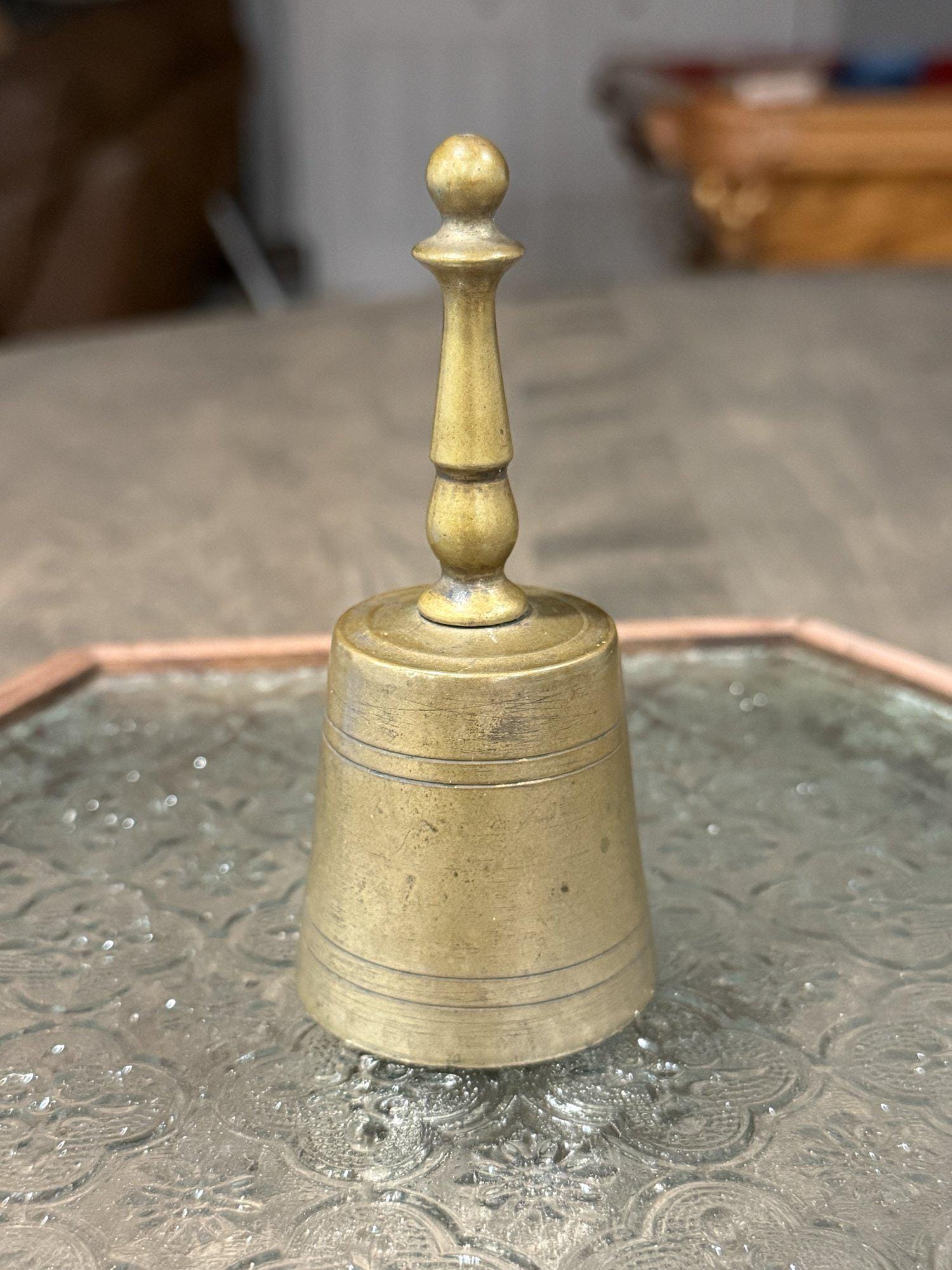 Antique Hand Bell - Etsy