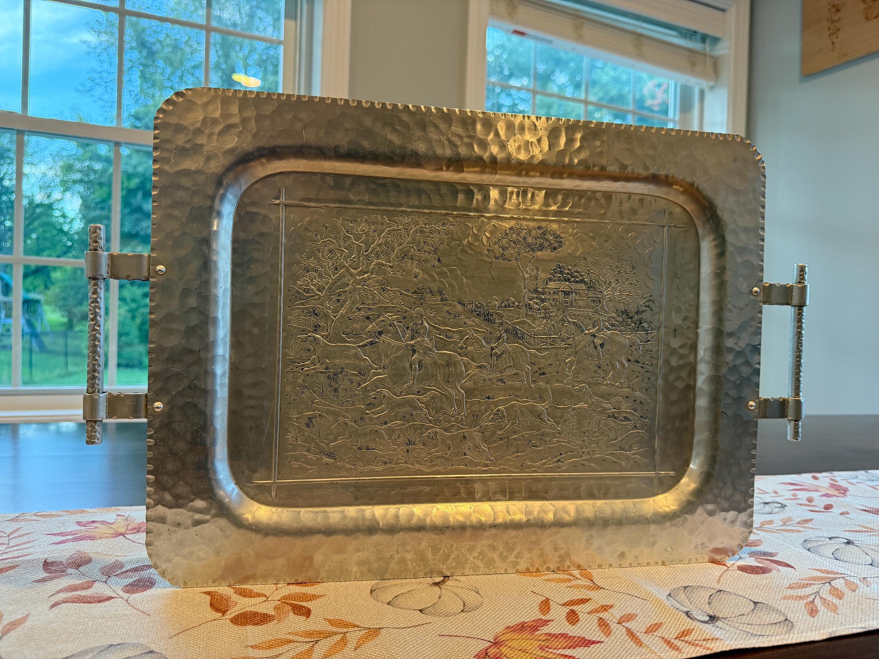 Vintage Fox Tray - Etsy